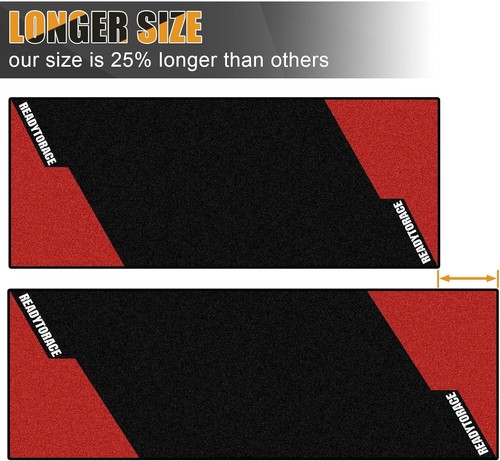 31x98IN Motorcycle Mat Compatible with Harley, Honda, Yamaha, BMW, Ducati, Suzuk - Picture 8 of 8