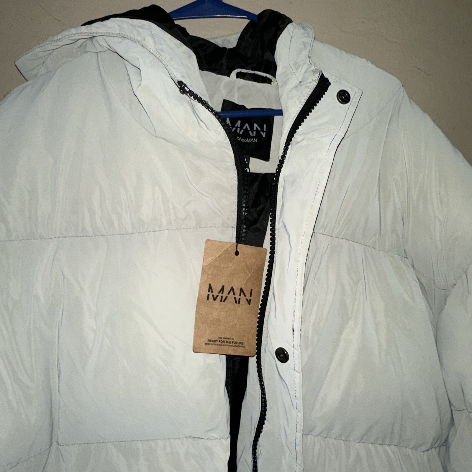 Boohoo Man Men’s Tan 4XL Puffer Coat NWT eBay