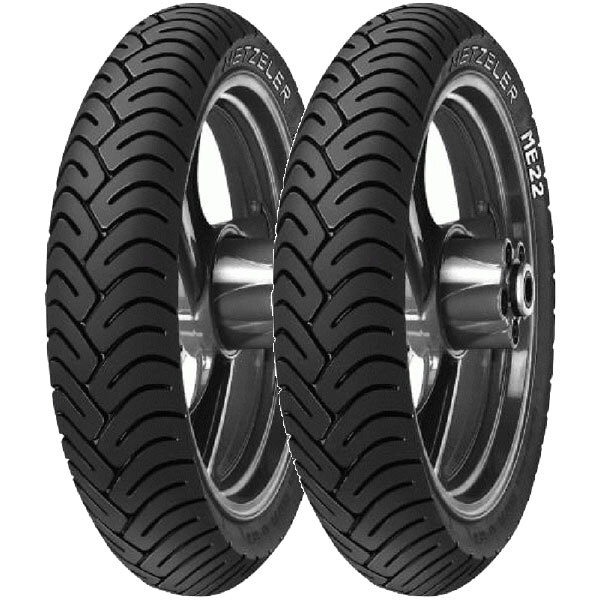 COPPIA GOMME METZELER 2.50 -17 43P ME22 DOT 2017 + 2.75/ -18 48P ME 22
