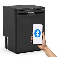 Kompressor Kühlbox 65L Zwei Kammern Gefrierbox Camping Kühlschrank 12V StandHeiz