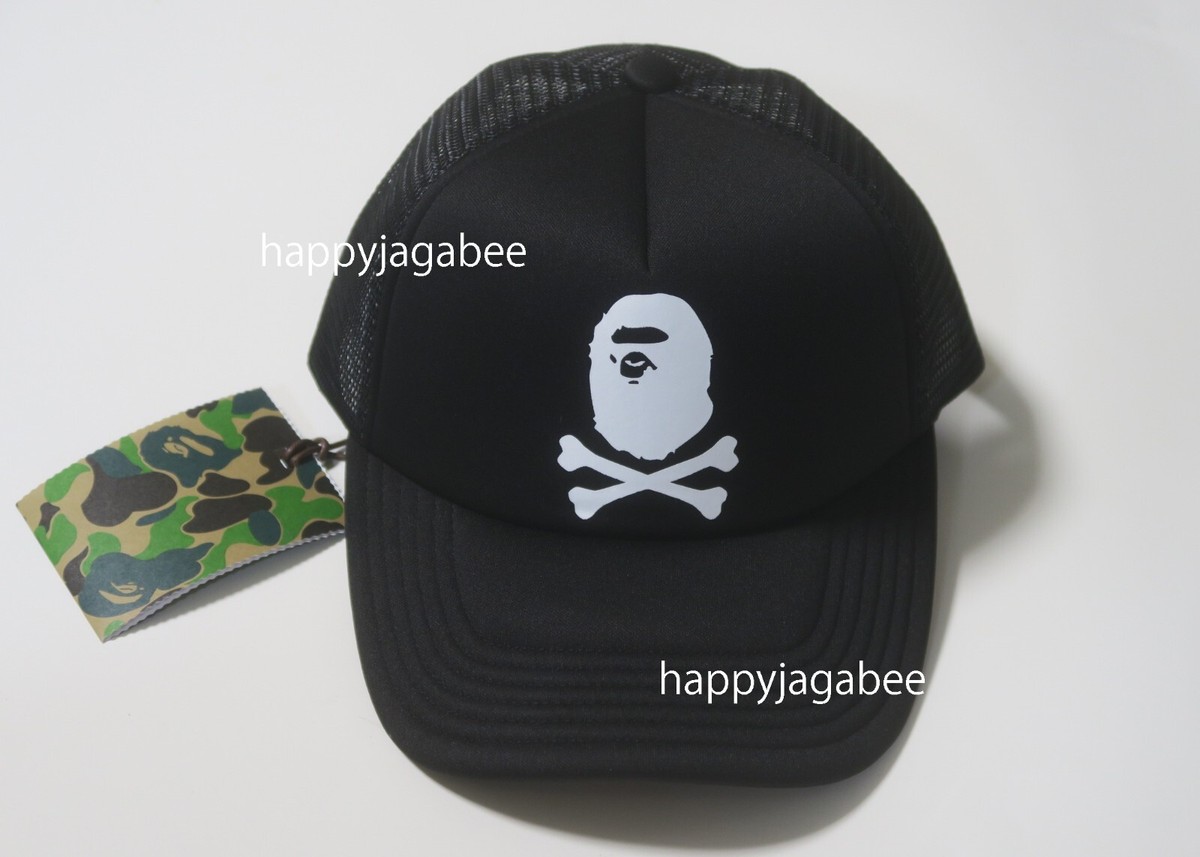 キャップ A BATHING APE CROSSBONE EMBLEM CAP A BATHING APE