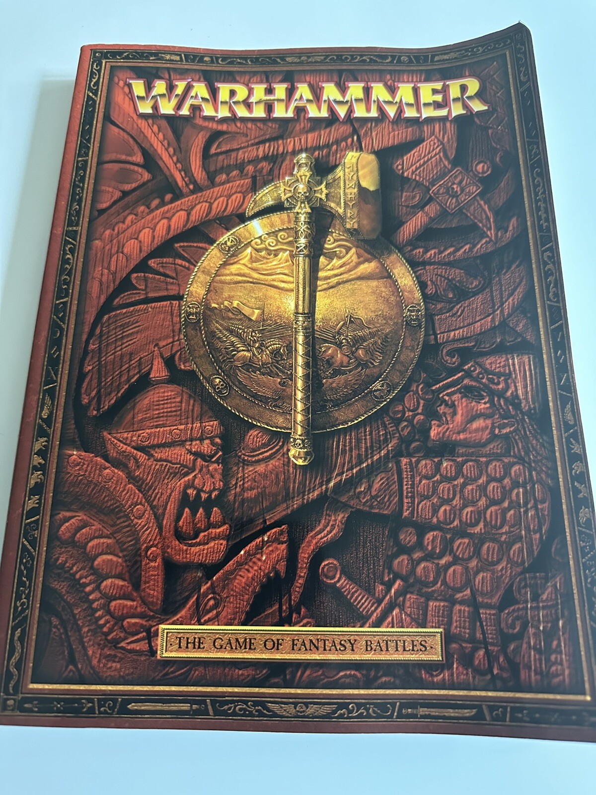WARHAMMER FANTASY BATTLE CORE GAME RULEBOOK 3RD IMPRINT 2002