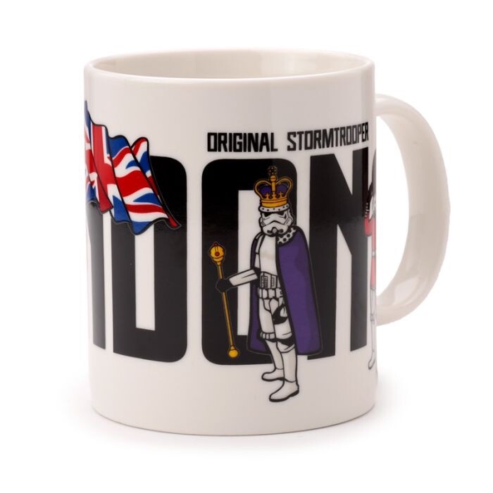 The Original Stormtrooper London Porcelain Coffee Mug - Boxed Gift Puckator NEW