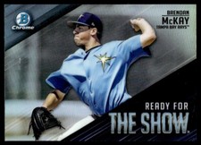 2019 Bowman Ready for the Show Brendan McKay RC Tampa Bay Rays #RFTS-14