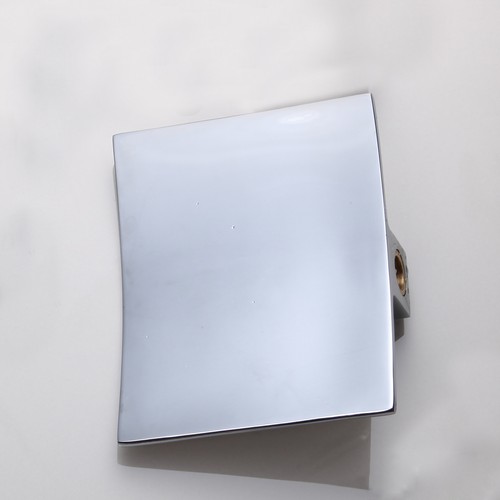 Wall Mounted Waterfall Bathroom Faucet Spout Chrome Brass Shower Tub Basin Tap - Picture 4 of 6