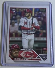 Michael Siani 2023 Topps Series 2 Rookie RC #654 Cincinnati Reds
