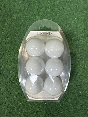 LEGEND EVA Practice Balls  Golfbälle (Weiß / 6 Stück)