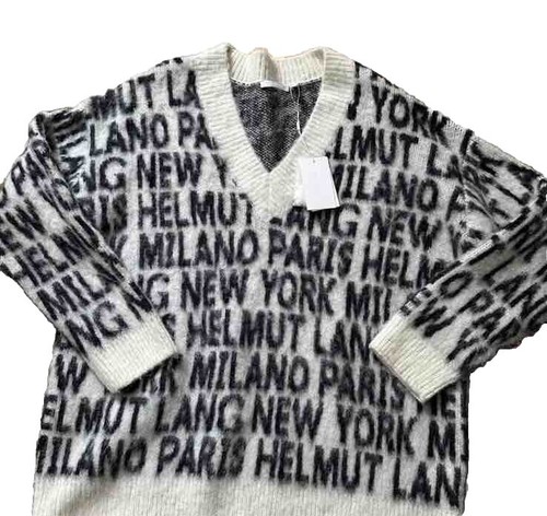 Amiri Wes Lang Graphic Knit Sweater White 22AW Art-Inspired Unisex