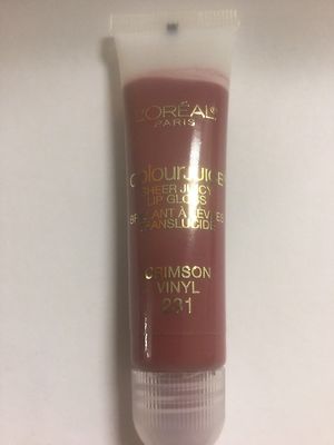 L'Oreal Colour Juice Sheer Juicy Lip Gloss CRIMSON VINYL #231 NEW | eBay