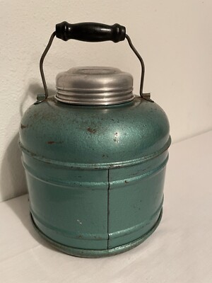 Vintage Green Plymouth Thermic Jug