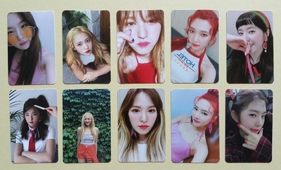 Red Velvet Red Flavor Official Photocard Photo Card Set 10 Pcs Ebay
