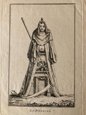 Beautiful engraving 19th century doctor doctor to identify art woman fake lithograph