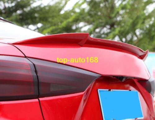 ABS Red Rear Tail Trunk Spoiler Wing Lip Trim For Mazda 3 Axela Sedan 2014-2018 - Picture 9 of 9