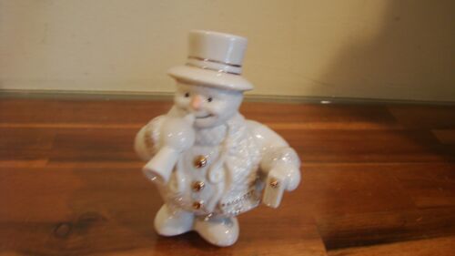 Lenox Snowman New Year January 2000  Figurine Gifts 12 Month Collection - Picture 1 of 5