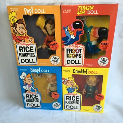 Offizielle Vintage Kellogg s Puppen/ Figuren