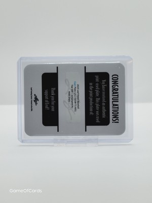 2023 Leaf Metal MATT SHAW Auto Autograph 1/1 - 1 of 1 Printing 
