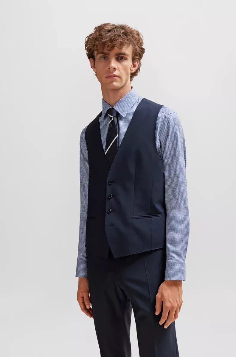 Hugo boss suit online vest