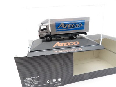 334HO /24 - Herpa H0 SoMo - MB Atego 815 Koffer Lkw Malaga 98 - top in OVP