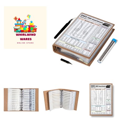 SMD Resistors, Capacitors, Transistors and Electronic Components Assortment S...