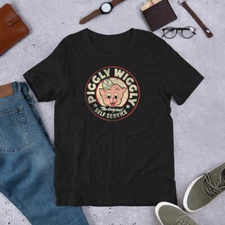 Piggly Wiggly Grocery Store Vintage Short-Sleeve T-Shirt