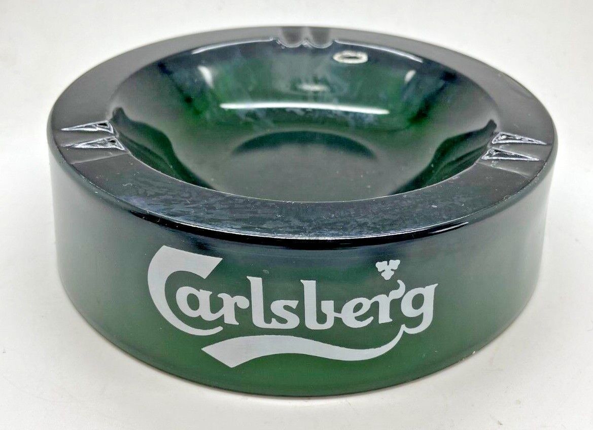 VARIOUS USED GLASS PUB ASHTRAYS HOME BAR BITTER LAGER ALE BEER ASH TRAY eBay