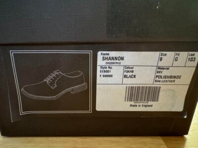 Church's Church SHANNON Black Men's Unused | eBay