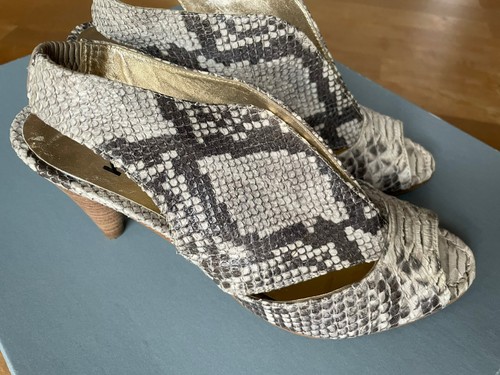 K&S Kennel & Schmenger Slingpumps Gr 5,5 Gr.38,5 Pumps Leder reptil - Bild 12 von 12