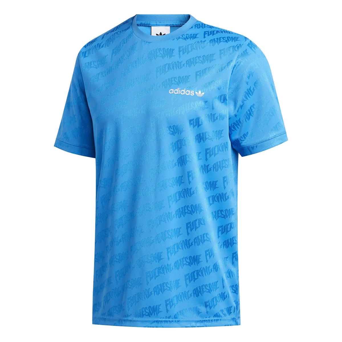 FuckingAwesome FA X Adidas Jacquard Jersey TOP SHIRT MENS M FuckingAwesome FA X Adidas Jacquard Jersey TOP SHIRT MENS M