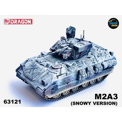 Dragon Armor 63121 M2A3 Bradley (Snowy Version) Tank Scale 1/72 Ready model NEW