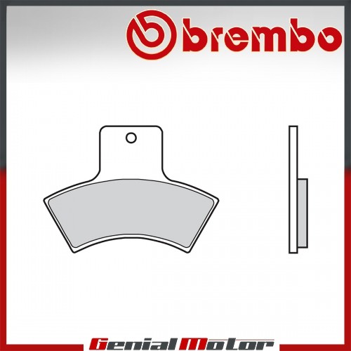 Front & Rear Brake Pad Set For Polaris Trail Boss 330 (2003-04) & Worker 500 (2001-02)