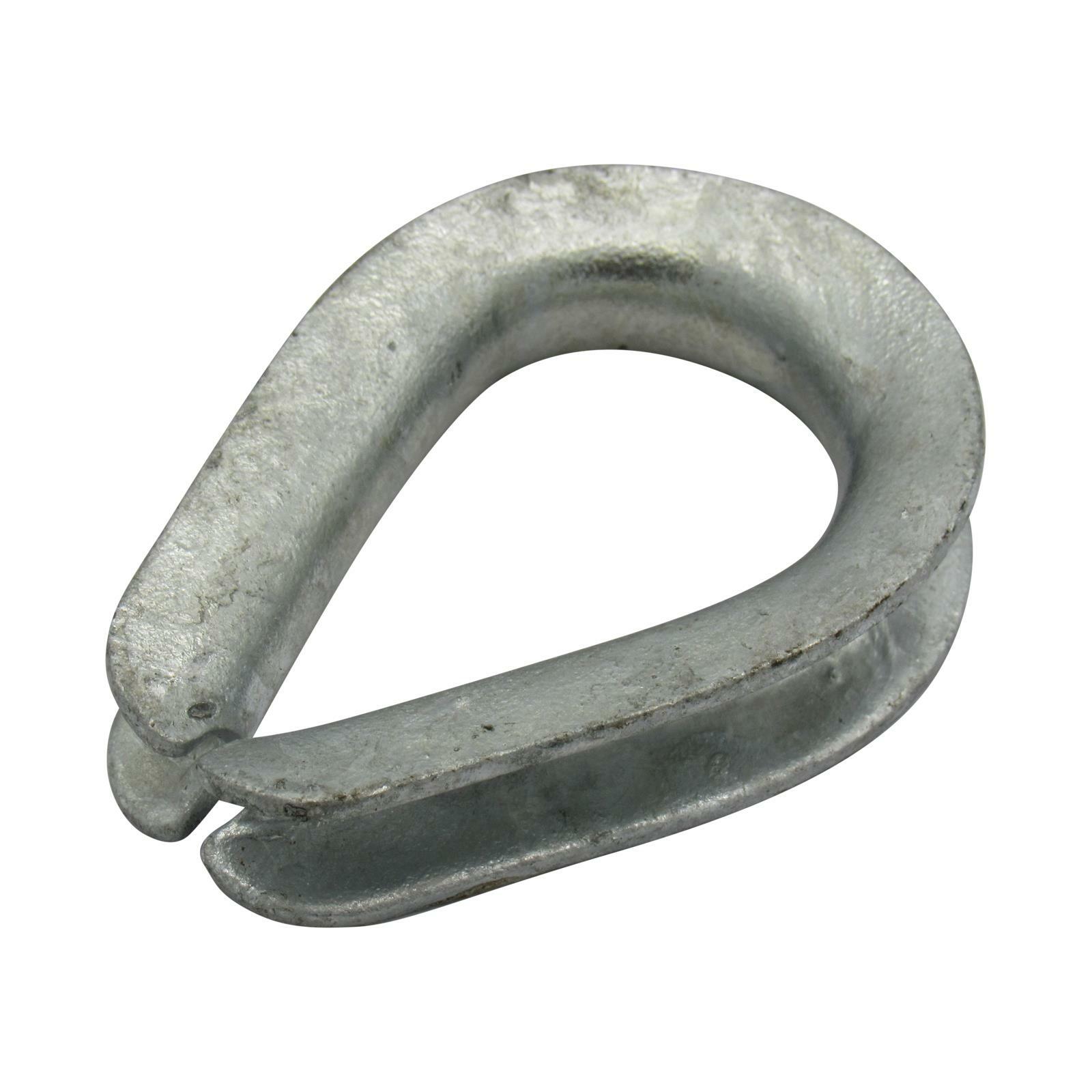 2.1/4"" US Fed Wire Rope Thimble - 56MM FF-T276B Type 3 Galvanised