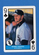 1990 US Playing Card Co Major League All-Stars Playing Cards #9 Bobby Thigpen