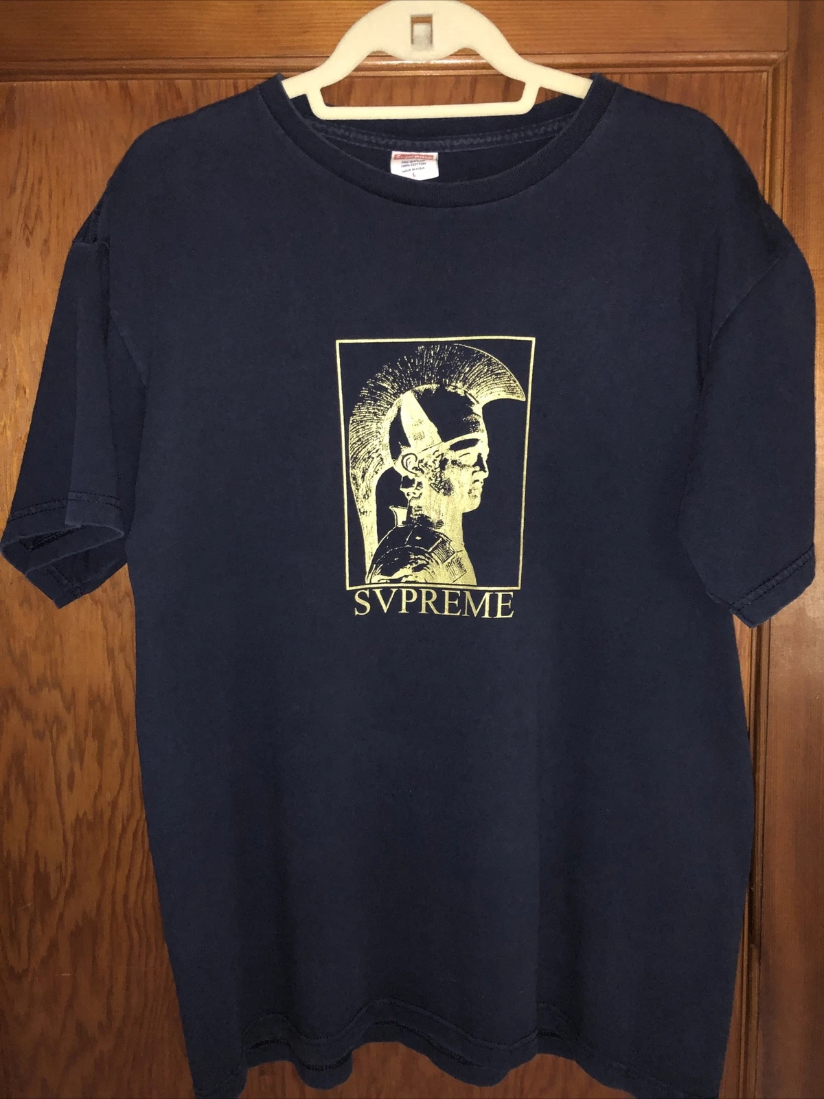 Tee shirt Supreme Ares 2008 bleu marine L