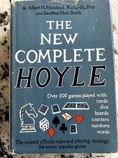 The New Complete Hoyle by Albert Morehead 500 Game Rules Contract Bridge 1964