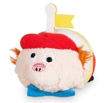 DISNEY STORE TSUM 3.5" MINI TWEEDLE DUM ALICE IN WONDERLAND AUTHENTIC PLUSH NWT