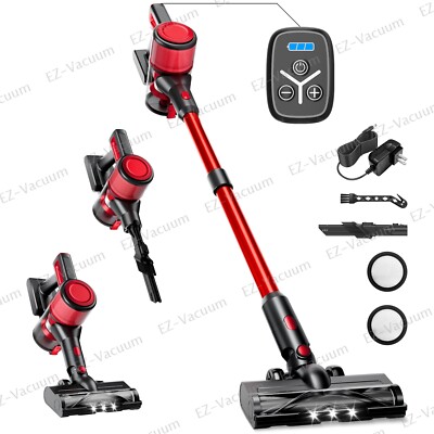 BSNAW Cordless 45Kpa Stick Vacuum Cleaner Lightweight High-speed Brushless Motor