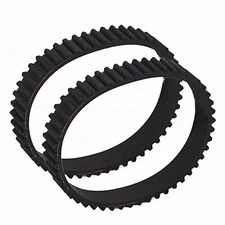 2PCS Vacuum Cleaner Belt Rubber Vacuum Belt for Shark HV392, IF202, IF201, IF281