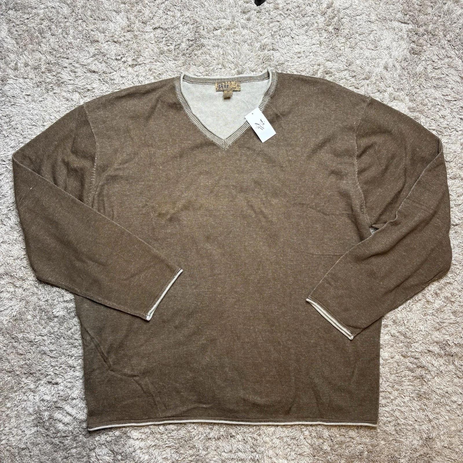 Pronto Uomo V-neck Sweater From Men's Wearhouse Size 3X