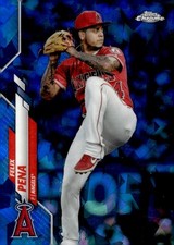 2020 Topps Chrome Update Sapphire Edition #U-18 Felix Pena
