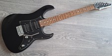 RED ROCK SLATER  Strat Style E-Gitarre Vintage Black E-Guitar  6 String