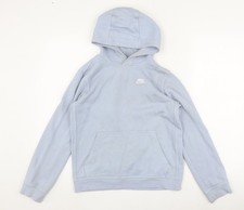 Pullover Hoodie Mädchen UK Größe L Nike Bl...