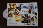 GB 2016 Classic GPO Posters m/s, On Piece, Used, ex FDC