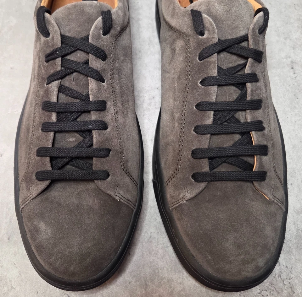 Новые мужские Mephisto Cristiano темно серый бархат замши город туристические кроссовки размер 12 - Изображение 3 из 4