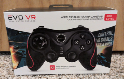 EVO VR~Wireless Bluetooth Pro-Level Gamepad for Smartphone or VR Headset-NISB