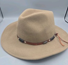 Outback Trading Company Wool Cowboy Western Hat Clancy 1421 Size Large 7.5