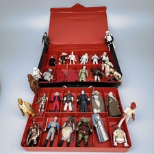 Star Wars Vintage 77-85 Lot 30pc 99% Complete w/Case+Weapons+Vader+Yoda