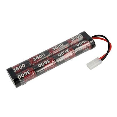 Robitronic NiMH Akku 3600mAh 9,6V Stick Pack Tamiya Stecker / R05153