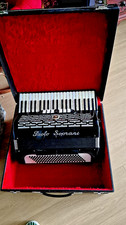 Paola Soprani Professional II Accordian W/case Mint