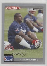 2004 Topps Total Silver Vince Wilfork #372 0vi7