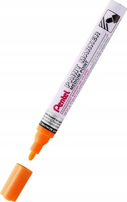 Marker auf Ölbasis, runde Spitze, orange, permanent, 4,5 mm, Basteln & Kunst